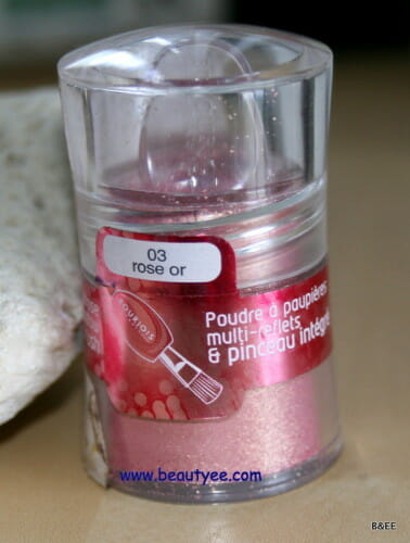 Bourjois  Multi Shimmer Eye Loose Powder #03 Rose Or
