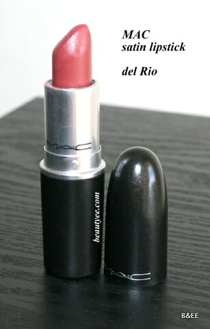 MAC satin lipstick Del Rio